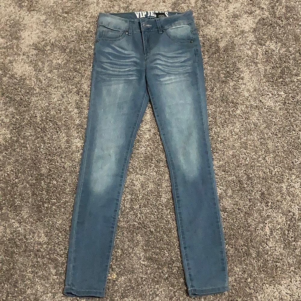 Medium Wash Skinny Jeans